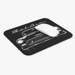 1955 Bel Air Classic Car Mouse Pad | Vintage Chevy Front View