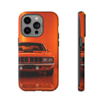 Orange Cuda Phone Case, 71 Classic Muscle Car Tough Cover