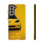 Yellow C6 Z06 Corvette Studio Tough Phone Case
