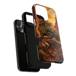 Land Cruiser FJ40 Classic 4x4 Red Rock Canyon Art Tough Phone Case