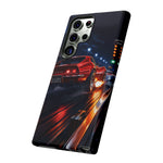C3 Drag Strip Launch Night Phone Case Muscle Car Tough Case