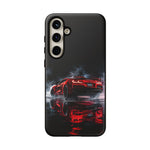 Z06 C8 Phone Case, Red Smoke Studio Reflection Cover
