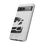 Arctic White C7 ZR1 Tough Phone Case for Vette Owners