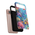 Underwater Coral Reef Phone Case | Colorful Tropical Fish Ocean Scene
