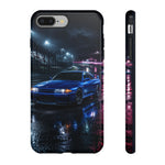 Skyline GT-R R32 Bayside Blue JDM Art Phone Case