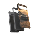 C4 ZR1 Corvette Phone Case, Black Misty Mountain Pass Cover