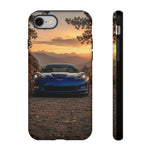 C6 Z06 Corvette Phone Case, Blue Mountain Dusk Cover, Gift