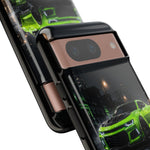 Camaro ZL1 Neon Green Muscle Car phone case | Tough Cover