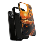Orange Corvette C3 Stingray Sunset Palms Phone Case