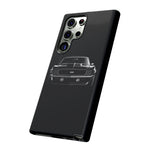 1969 Camaro Black Restomod Front Tough Phone Case Cover Gift