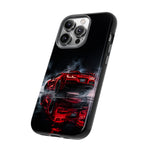 Z06 C8 Phone Case, Red Smoke Studio Reflection Cover