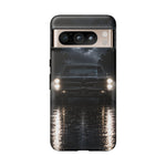 Vintage Muscle Car in Rain 1966 GTO phone case | Tough Cases