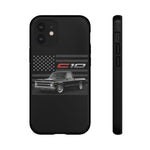 1970 C10 Truck Phone Case Black Classic Pickup Tough Cover Gift