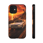64 Impala Coastal Drive Phone Case Canyon Drive Painterly Car Art