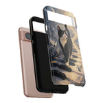 Piano Cat walking on keys Tough Case | Phone cover, musical cat art