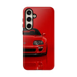 Red Supra Phone Case, MK4 90s JDM Legend Tough Protective Cover for Men