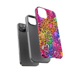 Rainbow Leopard 90s Tough Phone Case