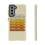 Nashville Retro Stack phone case | Tough Cover