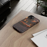 Datsun 240Z Shrine Blossom Dusk Tough Phone Case - Warm Lantern Glow