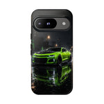 Camaro ZL1 Neon Green Muscle Car phone case | Tough Cover