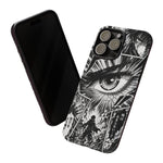 Manga Speed Lines Art Tough Phone Case