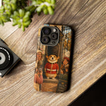 Corgi Royal Guard phone case | Cute British corgi soldier illustration