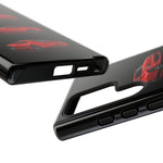 Red 370Z Sports Coupe Tough Phone Case for JDM Enthusiasts