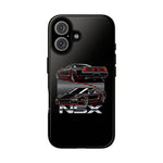 NSX Dual View Black Red JDM Sports Car Tough Phone Case Gift