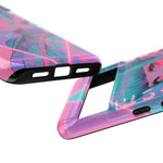 Neon Cyber Geisha phone case | Tough Case