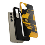 Z28 Yellow Camaro Retro Poster Tough Phone Case