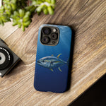 Yellowfin Tuna Phone Case, Deep Blue Water Tough Cover, Gift