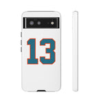 Vintage Football QB Number 13 Phone Case | Tough Cover