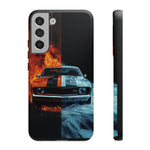 1969 Camaro Fire Ice Muscle Tough Phone Case Cover Gift Art