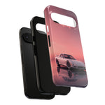 White FD RX-7 Blush Pink Sky Tough Case
