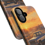 73 Chevy C10 Square body Truck Two-Tone Sunrise Tough Phone Case