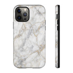 White Marble Pattern Phone Case | Tough Cover