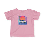Skyline R33 GTR Baby Tee Toddler Shirt JDM Vaporwave Retro Car Graphic Top
