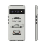 1985 Countach LP5000 QV Triple View Tough Phone Case Cover