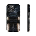 Vintage Muscle Car in Rain 1966 GTO phone case | Tough Cases