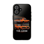 1969 GTO Judge Orange Muscle Car Tough Phone Case Cover Gift