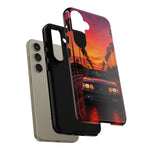 Fox Body Mustang Sunset Tough Phone Case - Palm Boulevard Poster