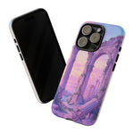 Roman Ruins Pastel Sky Vaporwave Art Tough Phone Case