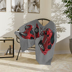 IROC-Z 1988 Red Camaro blanket | Velveteen Microfiber Throw