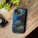 Grouper Reef Phone Case, Sunbeam Ledge Marine Art Tough Cover