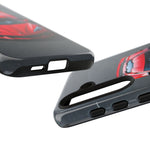 Red C8 Z06 Track Wing Tough Phone Case Cover Gift Art