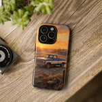 73 Chevy C10 Square body Truck Two-Tone Sunrise Tough Phone Case