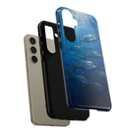 Amberjack School Phone Case, Open Water Sunlight Tough Cover