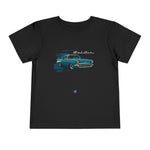1957 Chevy Bel Air Toddler Shirt Vintage Classic Car Kids T-Shirt Blue