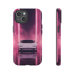 Countach Neon Wedge Phone Case Retro Supercar Tough Case