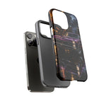 67 GTO Phone Case Purple, Rainy City Night Muscle Car Tough Cover
